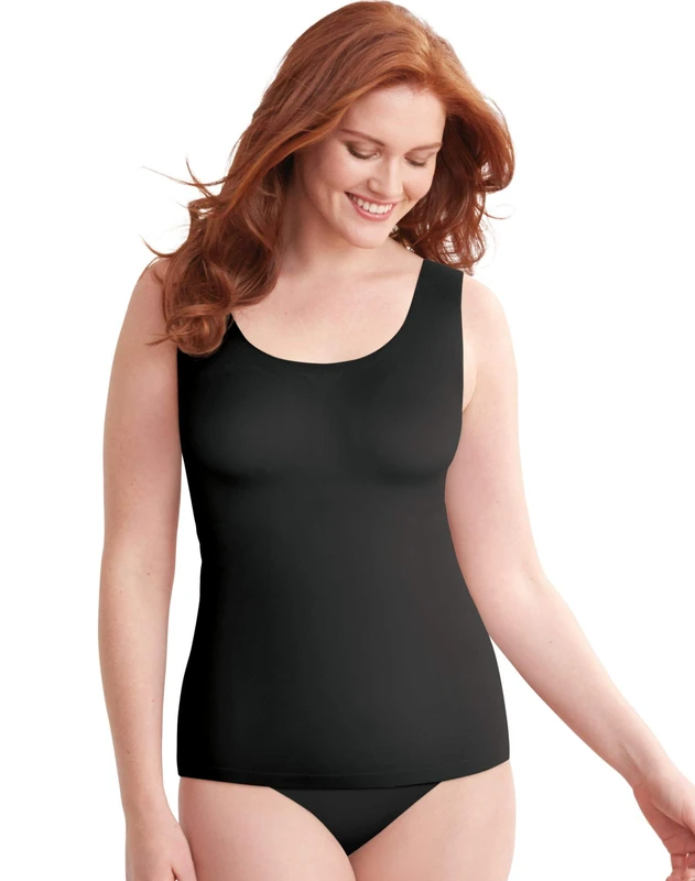 Bali Women's Easy Lite Camisole, Black, X-Large - Image 1
