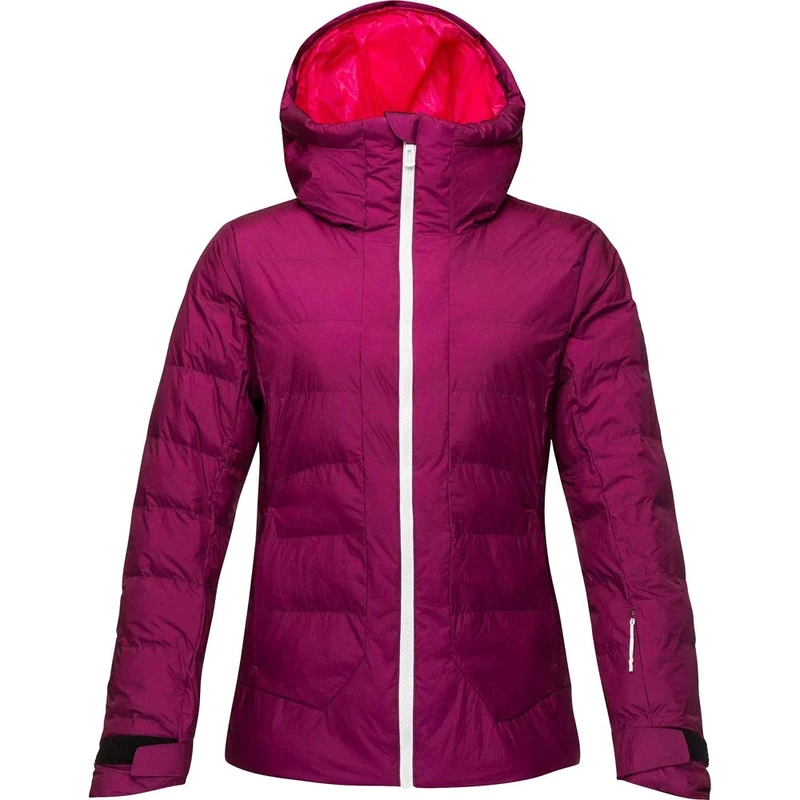 Rossignol Portance Women's Feather Jacket, womens, Down Jacket, RLIWJ26, dark plum, M