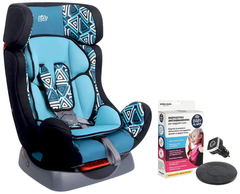 Bibo anti-abandonment seat Bibo1441Alarm grey/black - Image 1