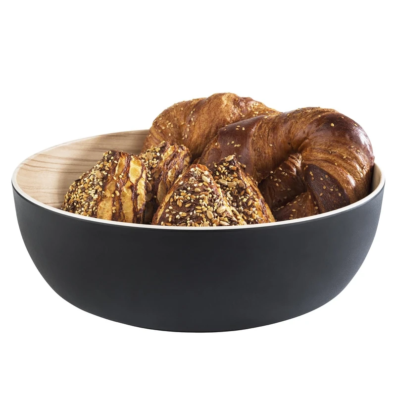 APS FRIDA 84935 Bowl Melamine 30 x 9.5 cm Beige/Black