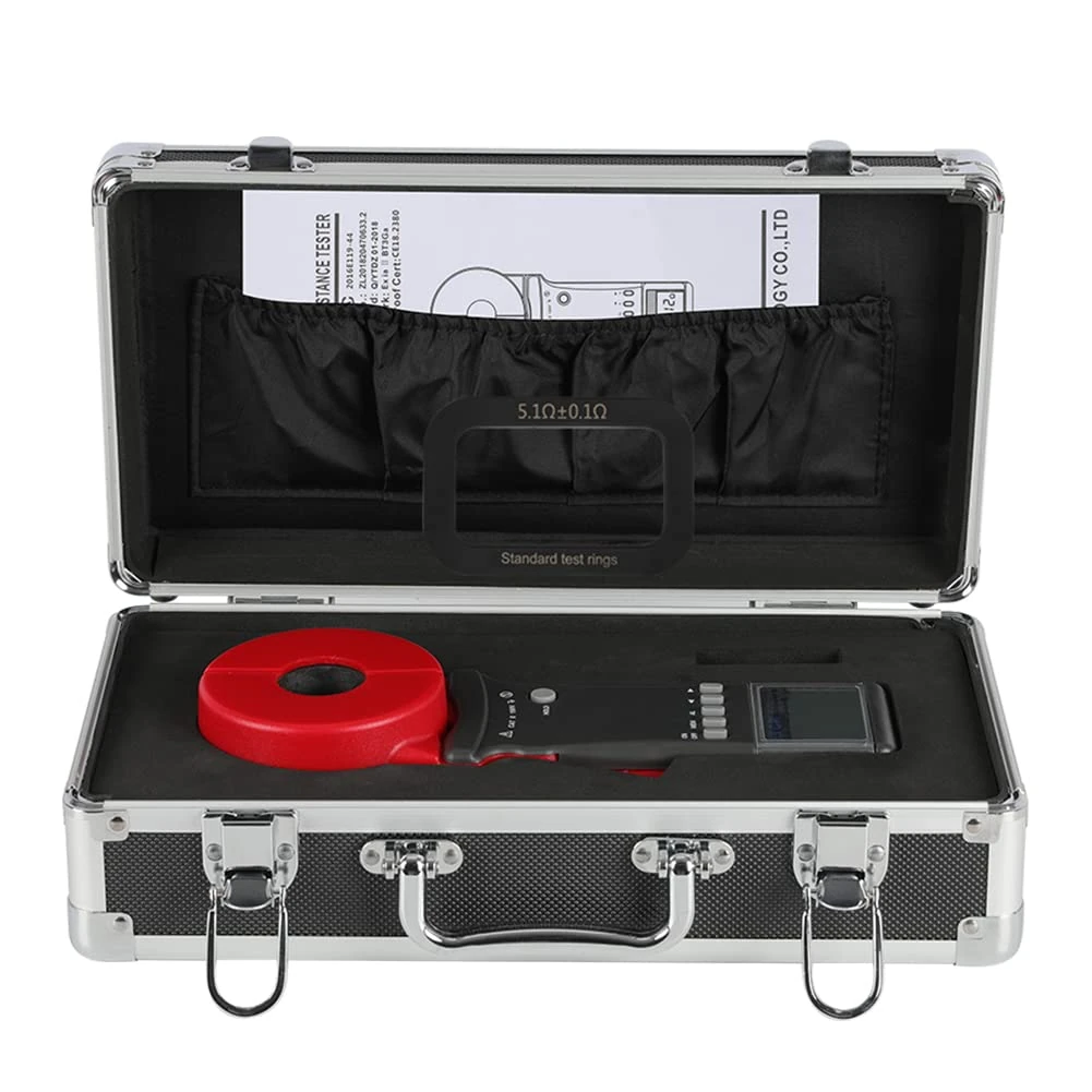 ETCR2100A+ Digital Clamp Ground Earth Resistance Tester Meter 0.01Ω-200Ω