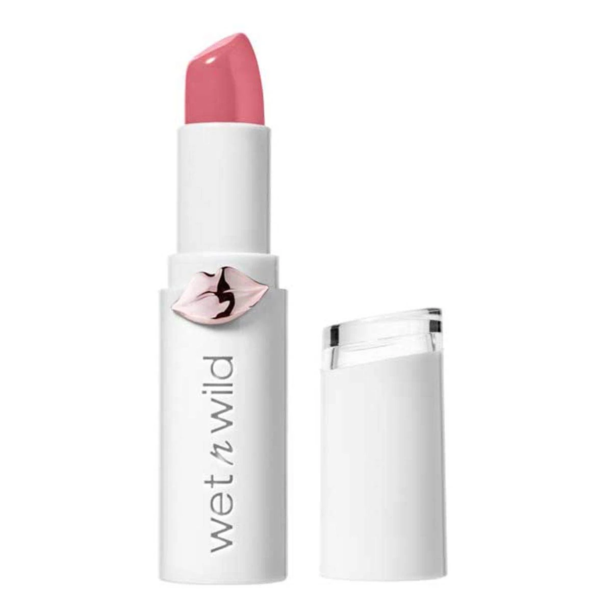 Wet n Wild, Megalast Lipstick, Long-lasting Moisturizing Lipstick with Shine Finish, Hydrating Formula with Microspheres, Natural Marine Plant Extracts, Coenzyme Q10 and Vitamins A & E, Pinky Ring