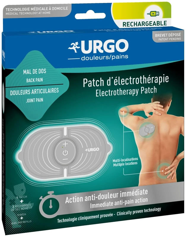 Urgo Rechargeable Electrotherapy Patch 200g - Image 1