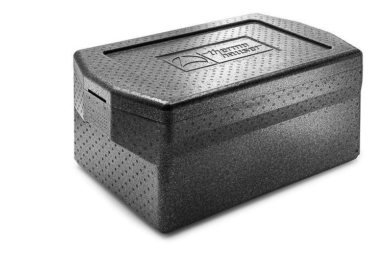 thermohauser EPP Thermobox GN 1/1 Comfort, Black with Lid, 46.0 L