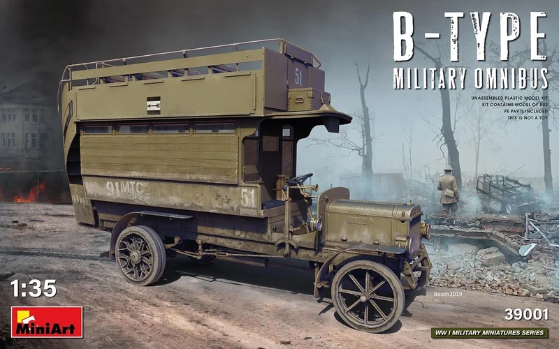 Miniart WWI 1:35 - B-TypeMilitary Omnibus