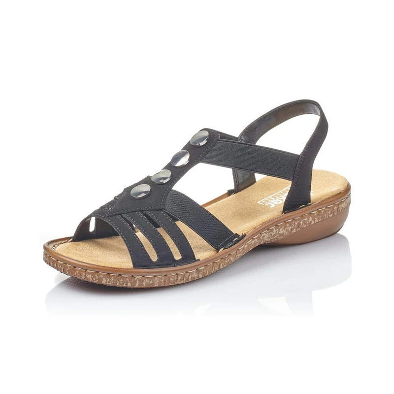 Rieker Nex Sandals Women Black - 3.5 - Sandals Shoes