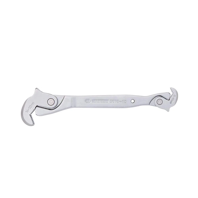 KING TONY 3616-10 Double Sides Self-Adjusting Wrench, 8-17 mm/14-32 mm, Pack of 6