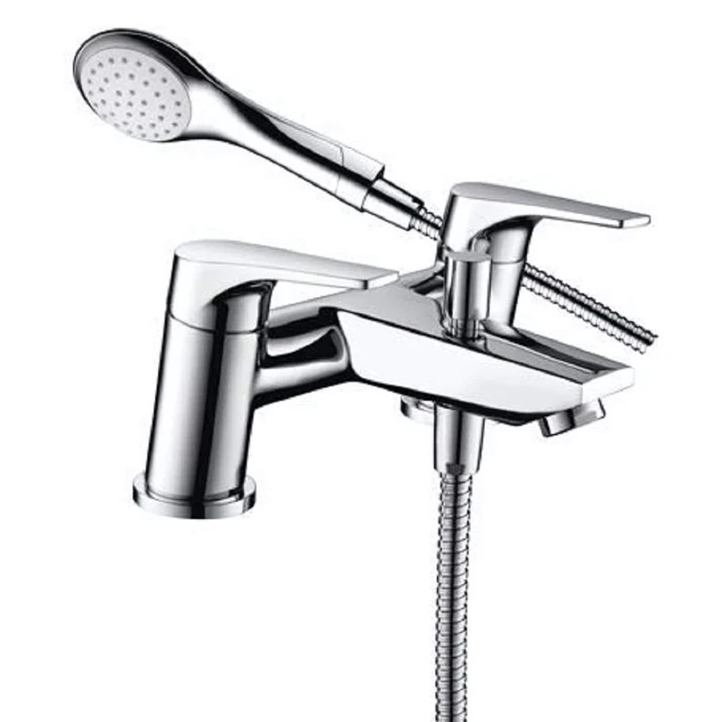 Bristan Vantage Bath Shower Mixer Bathroom Taps, Chrome Plated (VT2 BSM C)