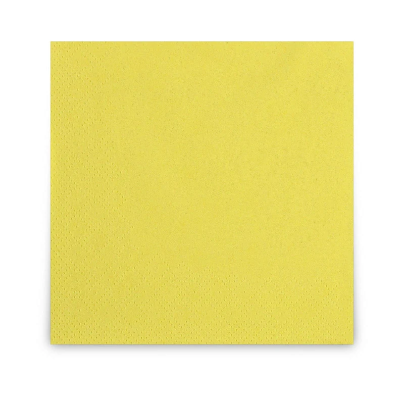 Funny Cocktail Napkins 24 x 24 cm 2-Ply Yellow 6.96 kg - Image 1