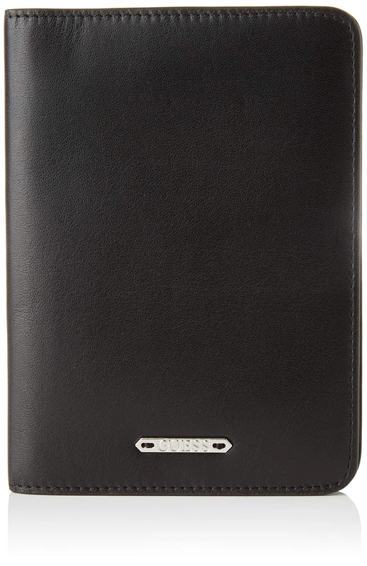 Guess Tyler Gbox Psport&Badge Holder, Men's Gift Box Size: Piccole dimensioni