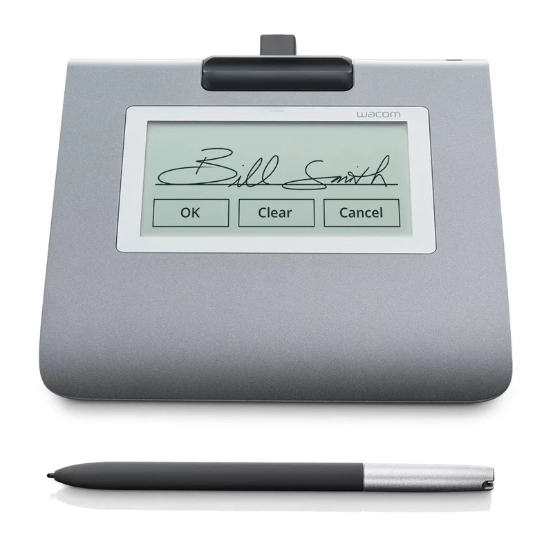 Wacom Signature Set with 4.5" LCD STU-430 pad&sign Pro PDF for Windows, Capture Handwritten Electronic Signatures in Real Time with Cordless and Battery-Free Pen as Well as Free Software Sign Pro PDF