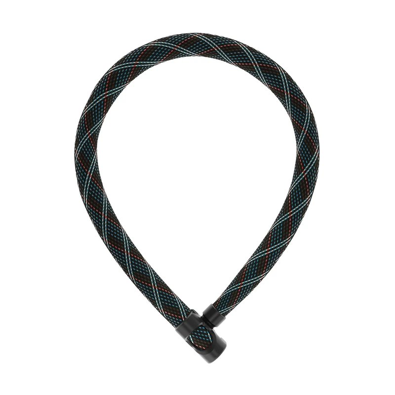 ABUS chain lock IVERA Chain 7210 - Bicycle lock with highly flexible IvyTex synthetic fibre coating - security level 8