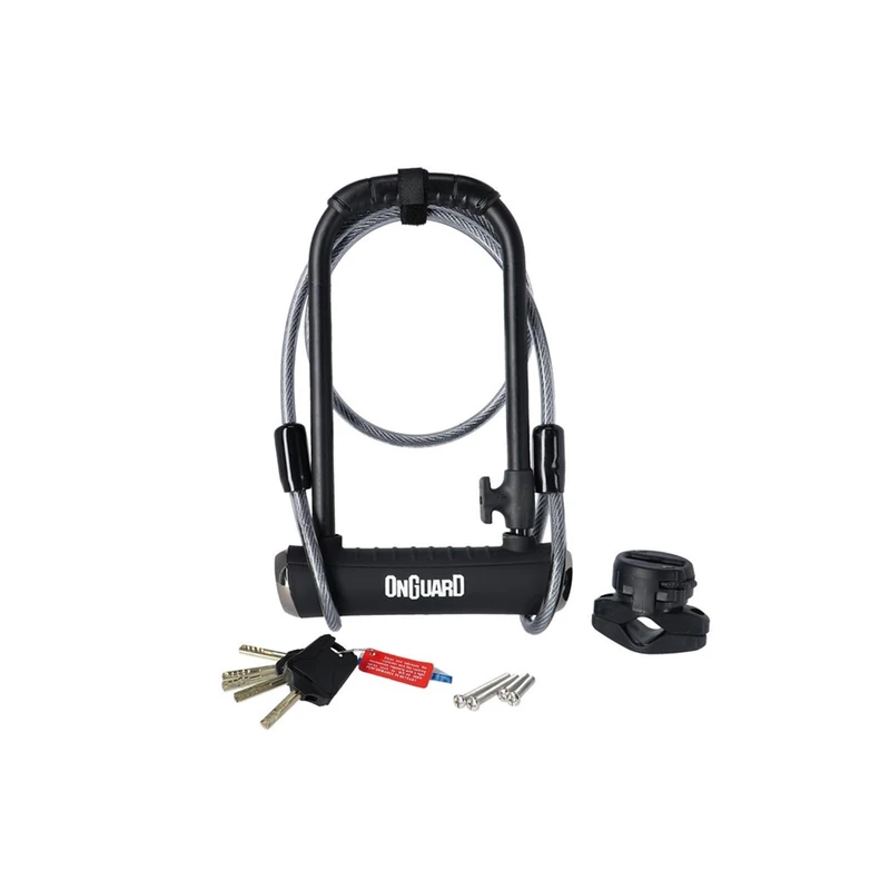 Onguard Pitbull Shackle Lock Black 1 Size - Image 1