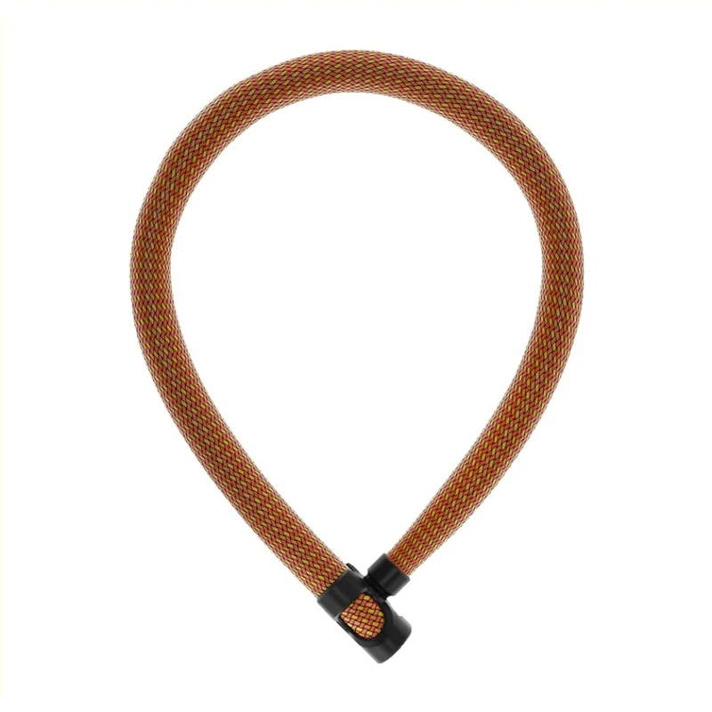 ABUS chain lock IVERA Chain 7210 - Bicycle lock with highly flexible IvyTex synthetic fibre coating - security level 8