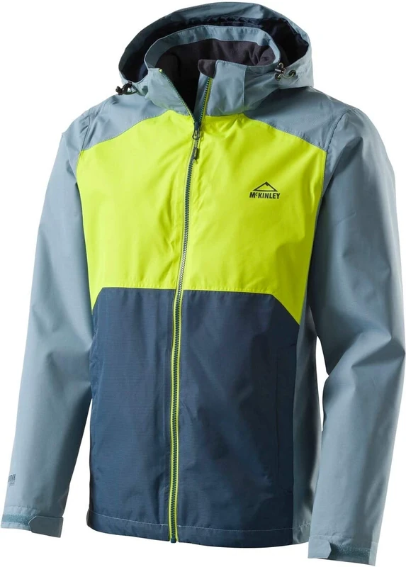 Mckinley Laga Functional Jacket Men's Jacket - Navy/Red/Blue Dark, Large