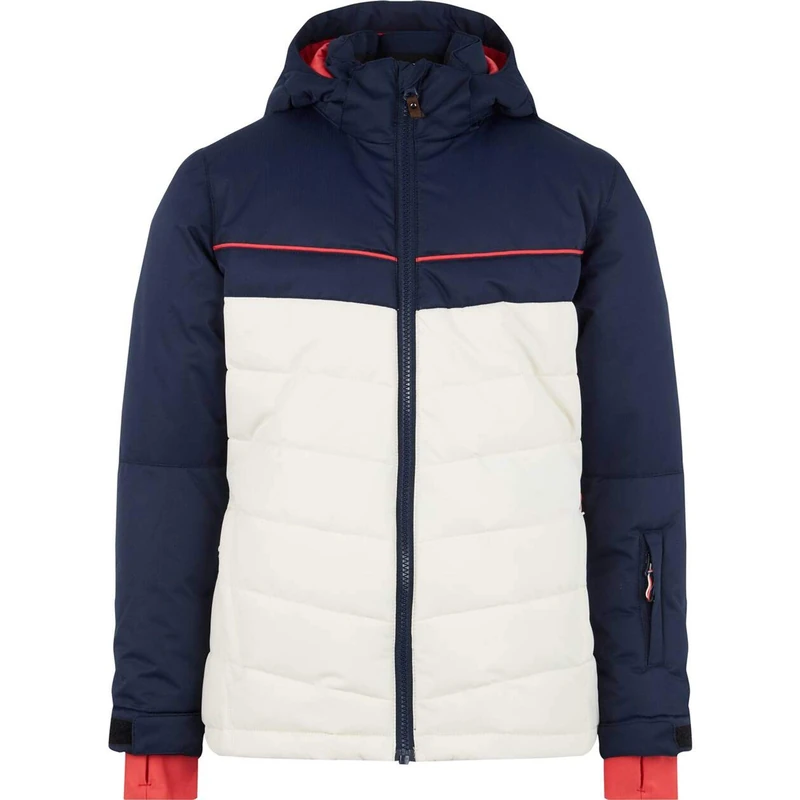 FIREFLY Firefly Kid's Elisha Jacket, Navy Dark/White, Size 176