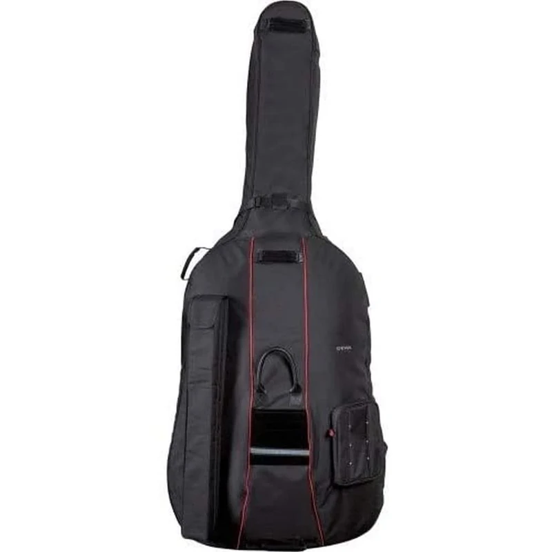 GEWA Double Bass Gig-Bag Prestige 1/4 - 25mm padding, bow pocket, sheet music pocket, backpack straps