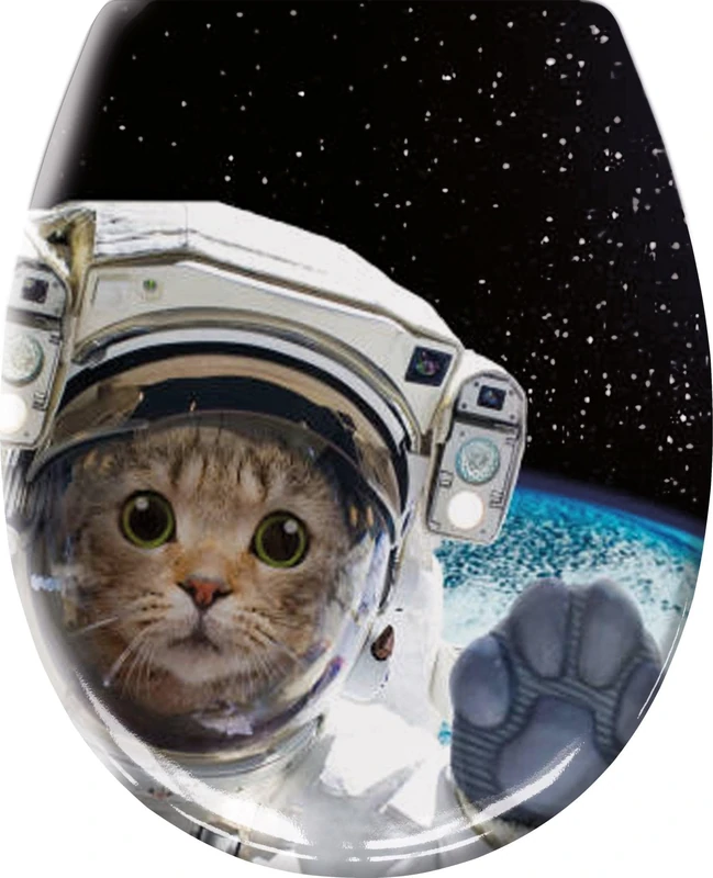 Kleine Wolke Textilgesellschaft Cosmo Cat Multicoloured