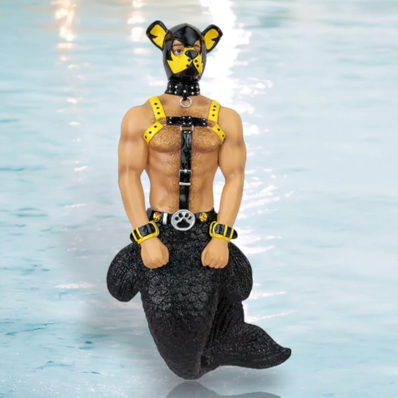 December Diamonds Pup Mask Merman Christmas Ornament 555134
