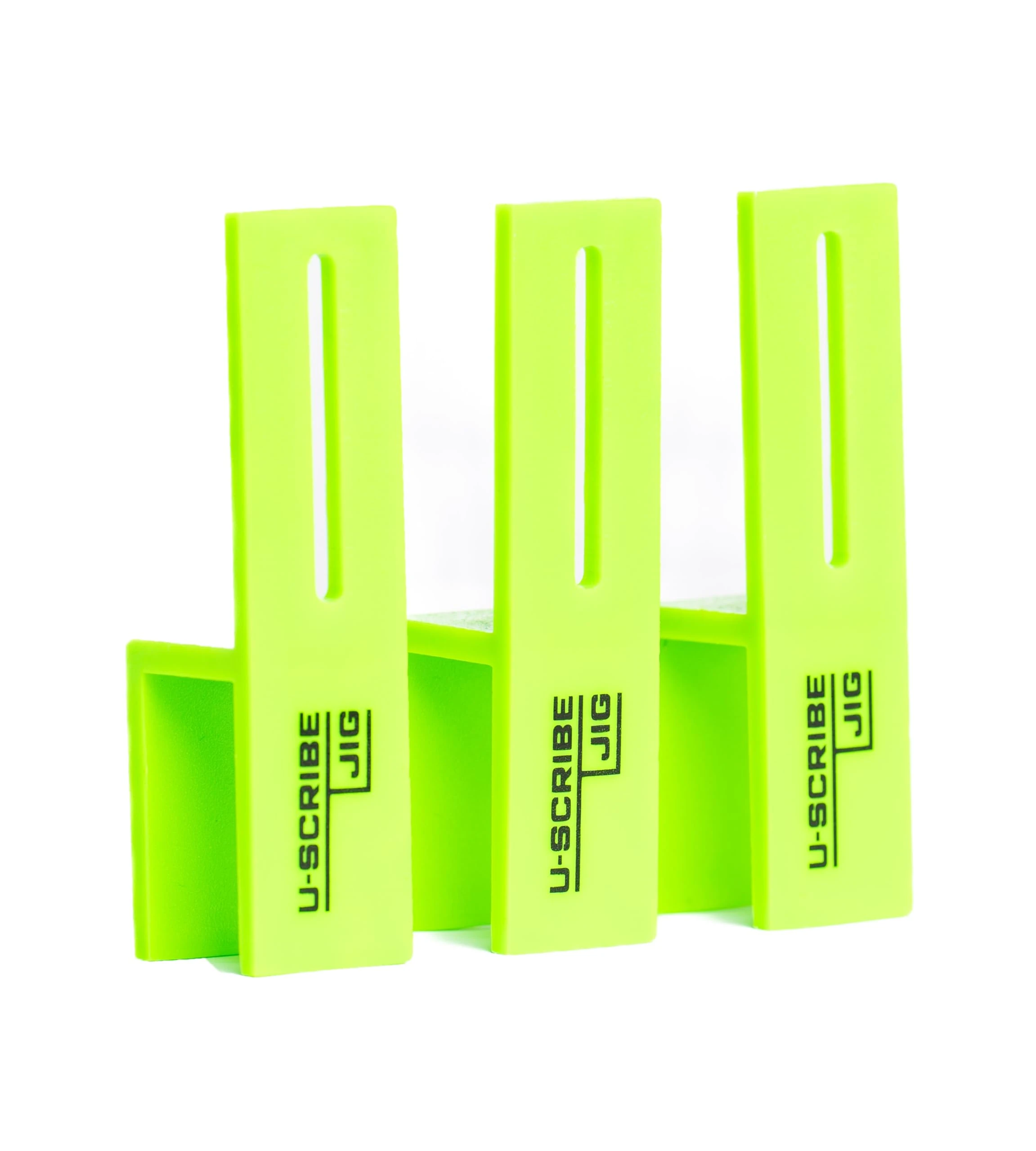 U-Scribe Jig 18mm (11/16") Set of 3 Woodworking & Carpentry Jigs - The perfect tool for any kitchen, bedroom and furniture installer, The 3rd Hand when installing Fillers, Panels & more