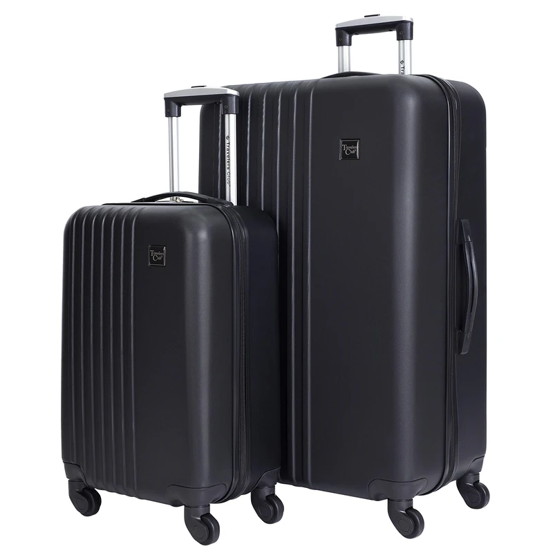Travelers Club Cosmo, Black - 2 Piece Set (28"/20")