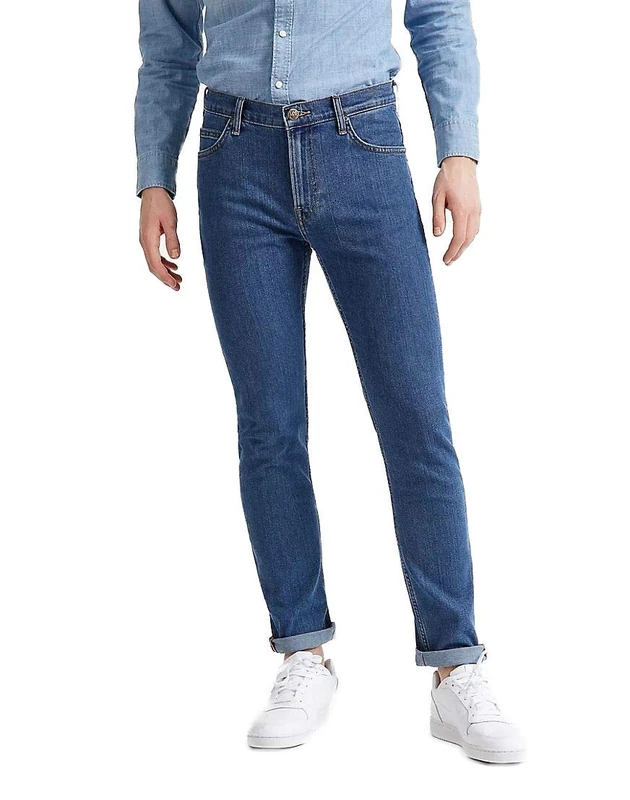 Lee Men's Rider'' Jeans, Mid Stone, 31W / 32L