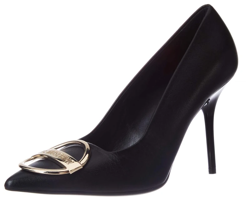 Love Moschino Women's Ja10089g1bia0000 Pump, Black, 3 UK