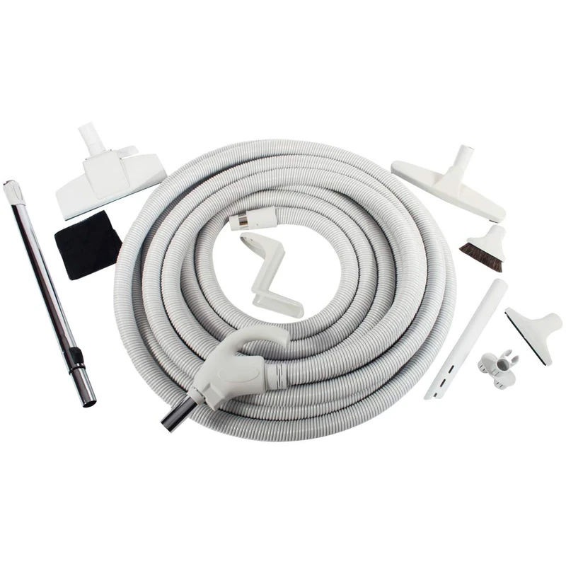 Cen-Tec Systems Central Vacuum Low Voltage Kit, Light Gray, 50 Ft. Hose