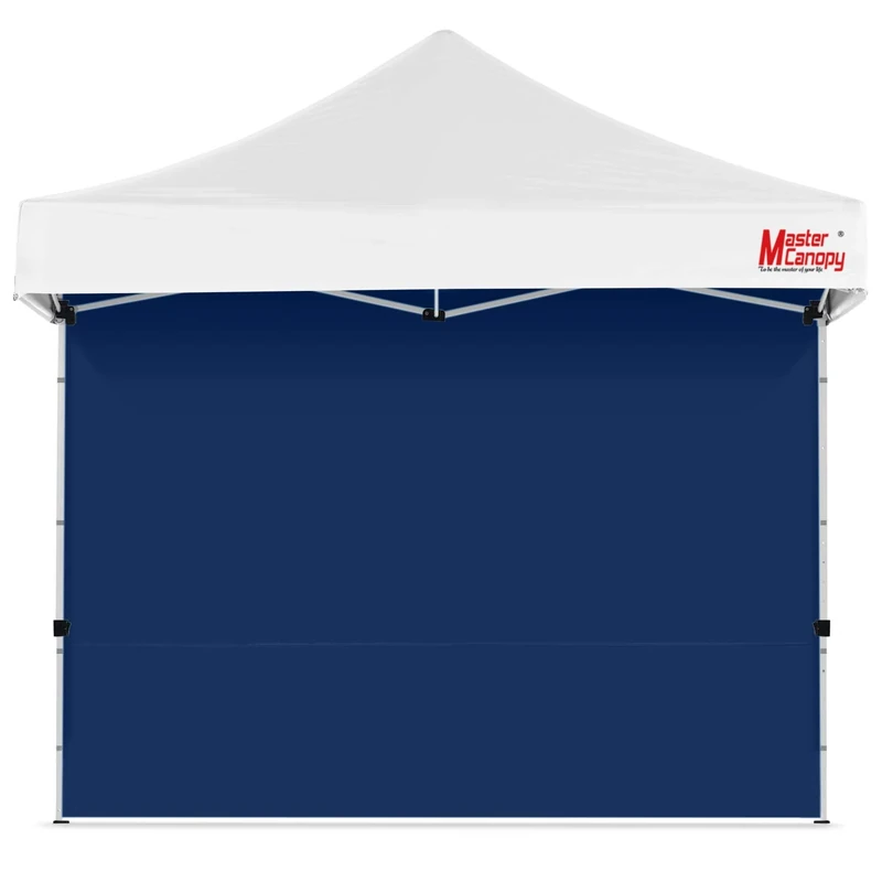 MASTERCANOPY Instant Gazebo Sidewall Panels Sunwall for 3x3M Pop Up Gazebo,1 Piece,Navy Blue