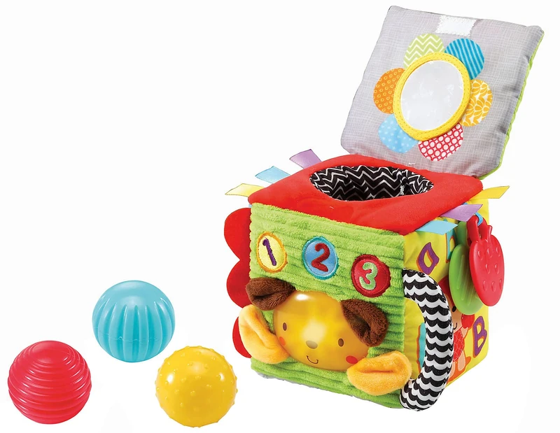 Vtech 80-528204 1-2-3 Cuddle Cubes Baby Toy - Multi-Coloured - Image 1