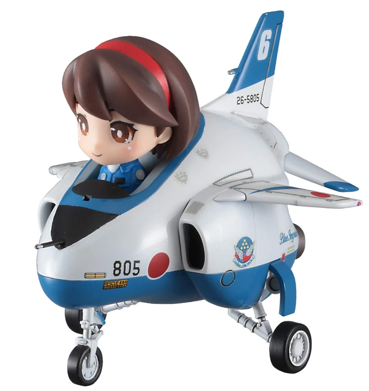Hasegawa SP444 EGG Girls Rei Hazumi with T-4 Blue Impulse Kit