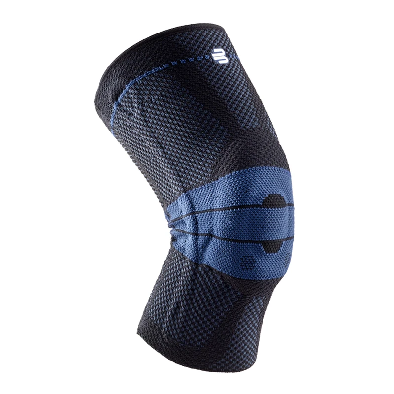 Bauerfeind GenuTrain Knee Bandage Unisex with Silicone Round for Relief, Stabilisation and Activation After Injury, Surgery or in Chronic Cases Such as Gonarthrosis (Joint Wear and Tear) or Arthritis - Image 1