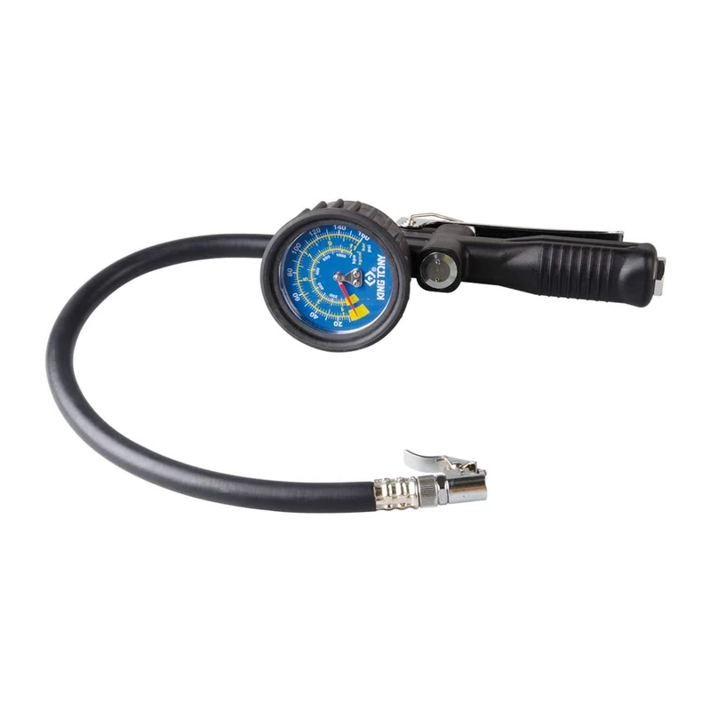 KING TONY 9BM2210A 3-In-1 Inflator, 220 psi Pressure Range, 1/4 inch BSPT Air Inlet