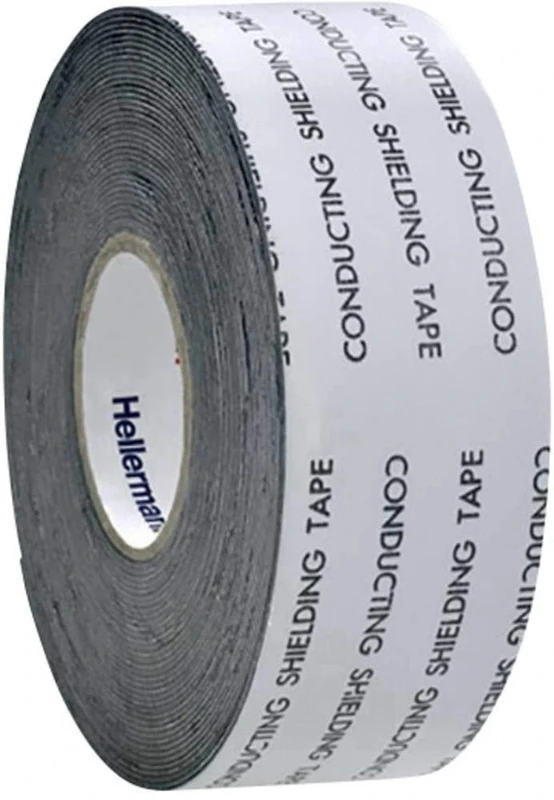 HellermannTyton HTAPE-SHIELD310-EPR-BK 711-10001 Adhesive Tape (L x W) 9.1 mm x 38 mm Pack of 1