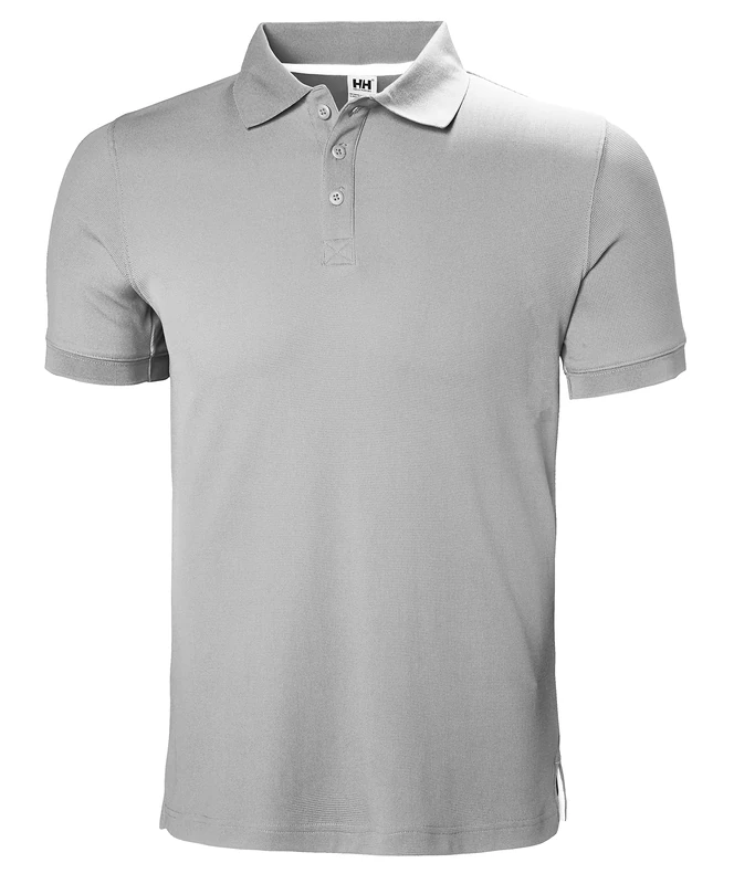 Helly Hansen Men's Crewline Polo, Grey Fog, 4XL