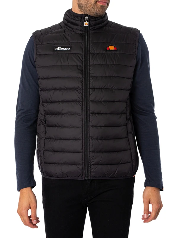 Ellesse Men's Bardy Gilet, Black, S UK
