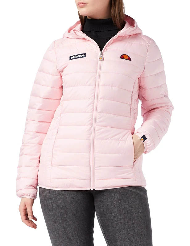 ellesse Women's Lompard Lompard Jacket, Light Pink, 16 (Manufacturer Size: 44)