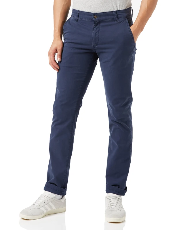James Harvest Officer Trousers Men 591 Blue 3134