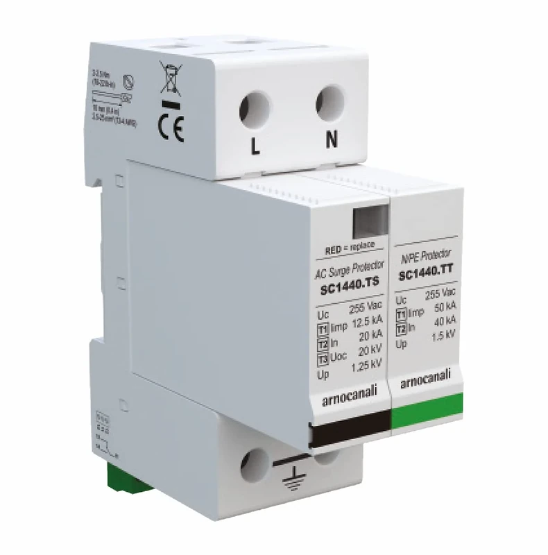 Arnocanali Discharge T1 + T2 1 + 1 Pole