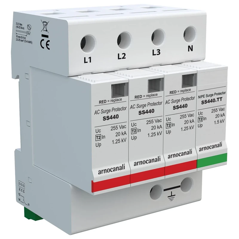 Overvoltage Charger T2 3+1p