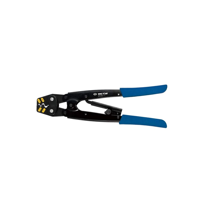 KING TONY 6AC52-12 Alloy Steel Crimping Tool for Non-insulated Terminal, 300 mm Length, Pack of 6