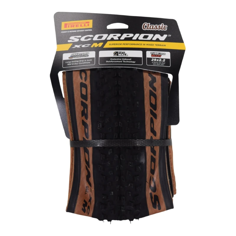 Pirelli Scorpion MTB Tyre Trail M, Prowall Team Edition, Smartgrip, 29 x 2.4, Black