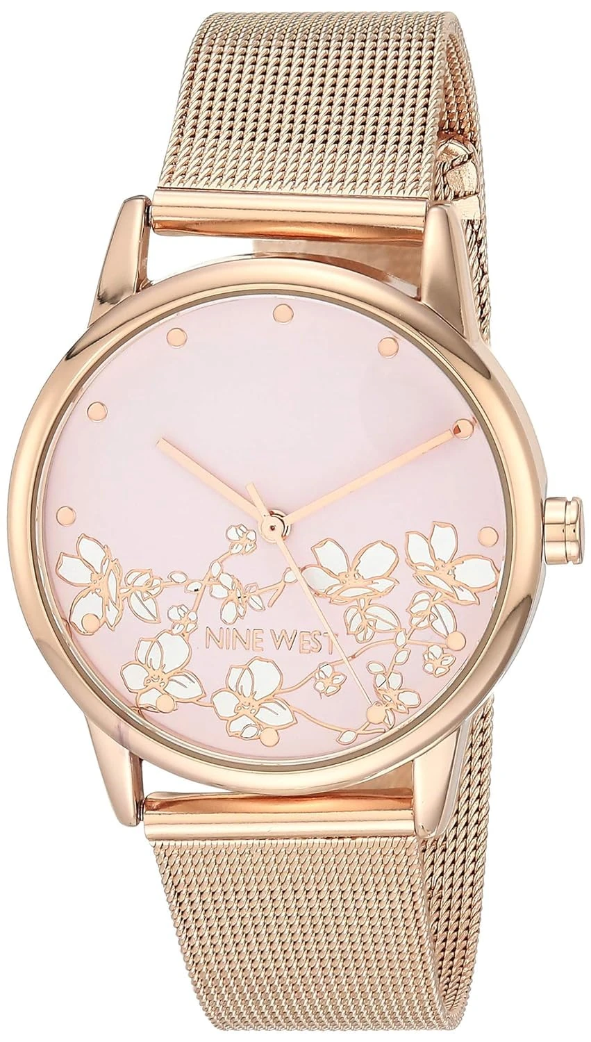 Nine West Women's Mesh Bracelet Watch