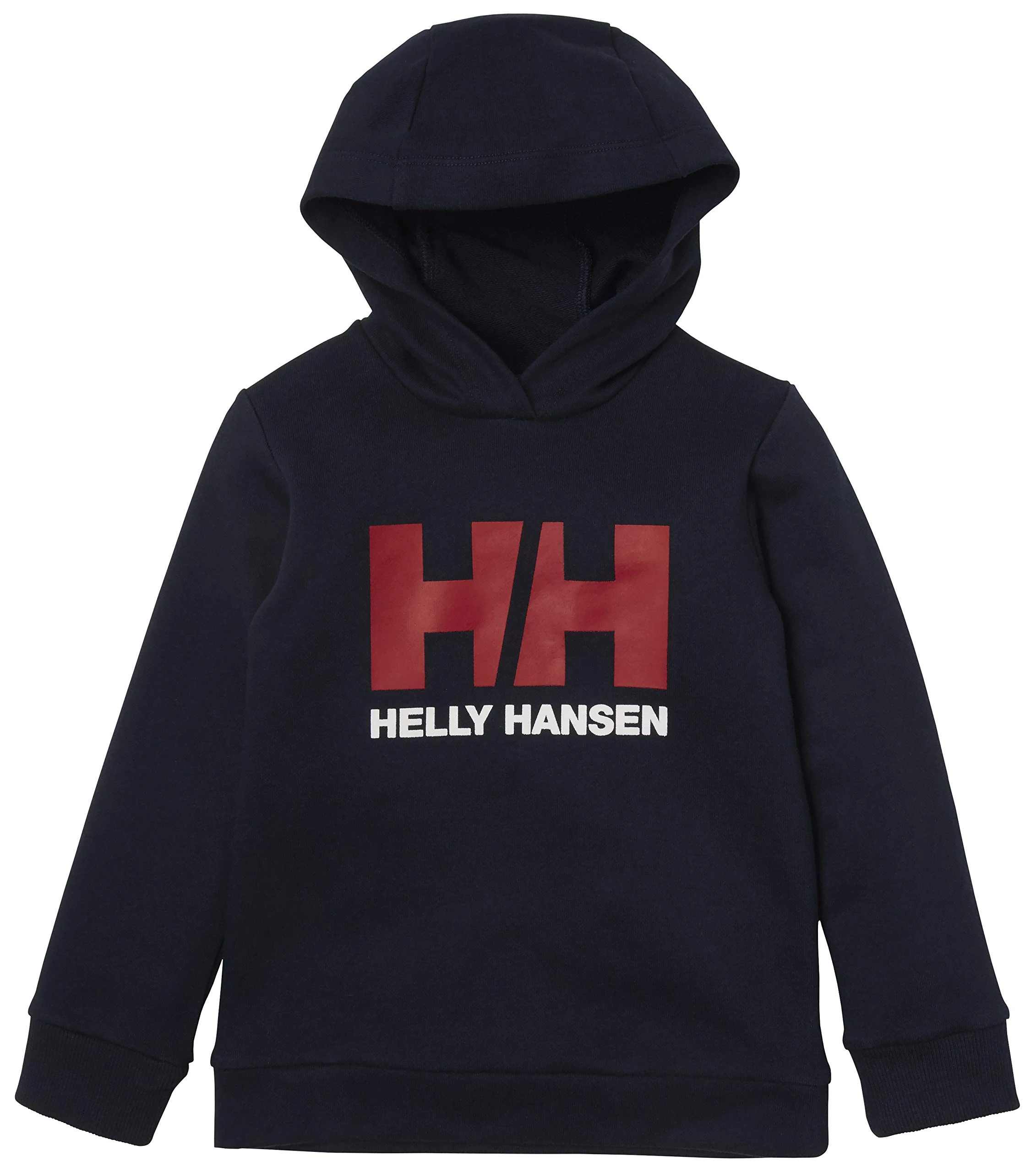 Helly Hansen Kids Unisex K HH Logo Hoodie, Navy, 7