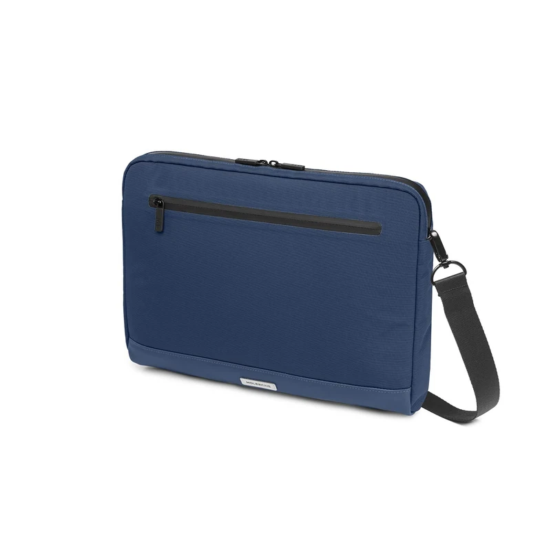 Moleskine - Metro Horizontal Device Bag, PC Bag for Laptop, Notebook, iPad and Tablet up to 13 Inch, Waterproof Messenger Bag, Size 35 x 26 x 4 cm, Sapphire Blue