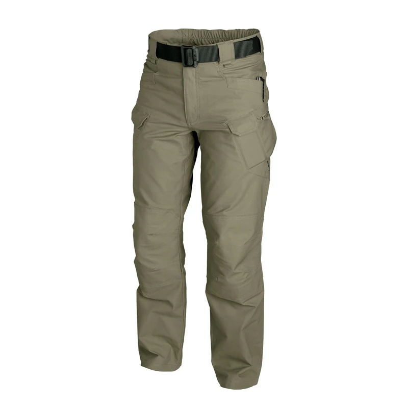 Helikon-Tex Urban Poly Cotton Ripstop Men's Tactical Pants, Green, XXXL/Short