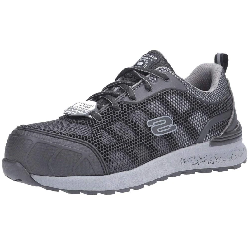 Skechers BULKLN LYNDALE, Women's Sneaker, Black, 6.5 UK (39.5 EU)