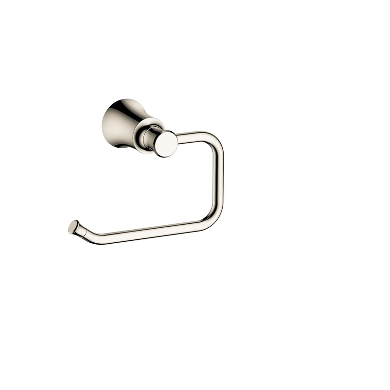 Hansgrohe 4787830 Joleena Toilet Paper Holder in Polished Nickel, 7.25-Inches Wide