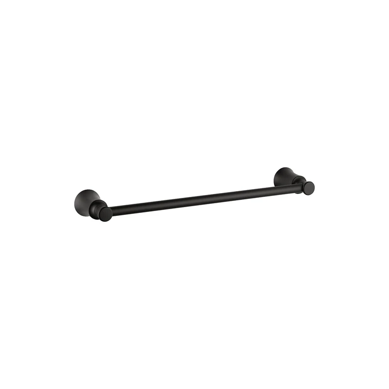 Hansgrohe, 18" 20-inch Transitional Matte Black, 04784670 Towel Bar, Wide
