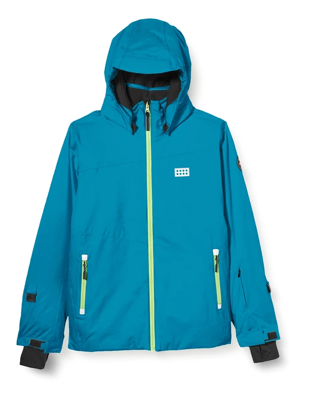LEGO Boy's Lwjoshua Tec Ski Jacket, 768 Dark Turquoise, 4 Years